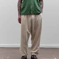 Universal Works Pleated Track Pant, Ecru