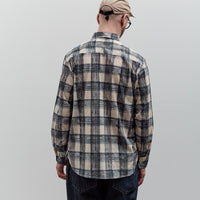 Universal Works Square Pocket Shirt, Navy