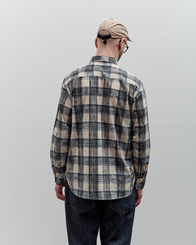 Universal Works Square Pocket Shirt, Navy