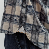 Universal Works Square Pocket Shirt, Navy