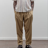 Universal Works Pleated Track Pant, Sand