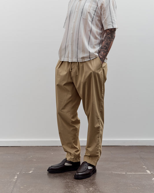 Universal Works Pleated Track Pant, Sand