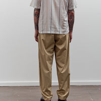 Universal Works Pleated Track Pant, Sand