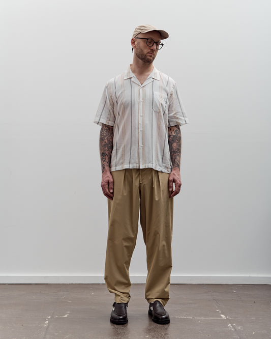 Universal Works Pleated Track Pant, Sand