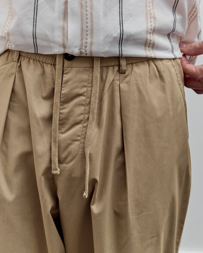 Universal Works Pleated Track Pant, Sand