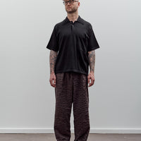 Universal Works S/S Pullover Knit Shirt II, Black