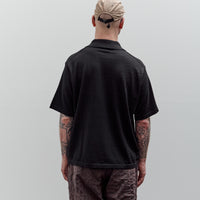 Universal Works S/S Pullover Knit Shirt II, Black