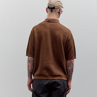 Universal Works S/S Knit Pullover, Brown