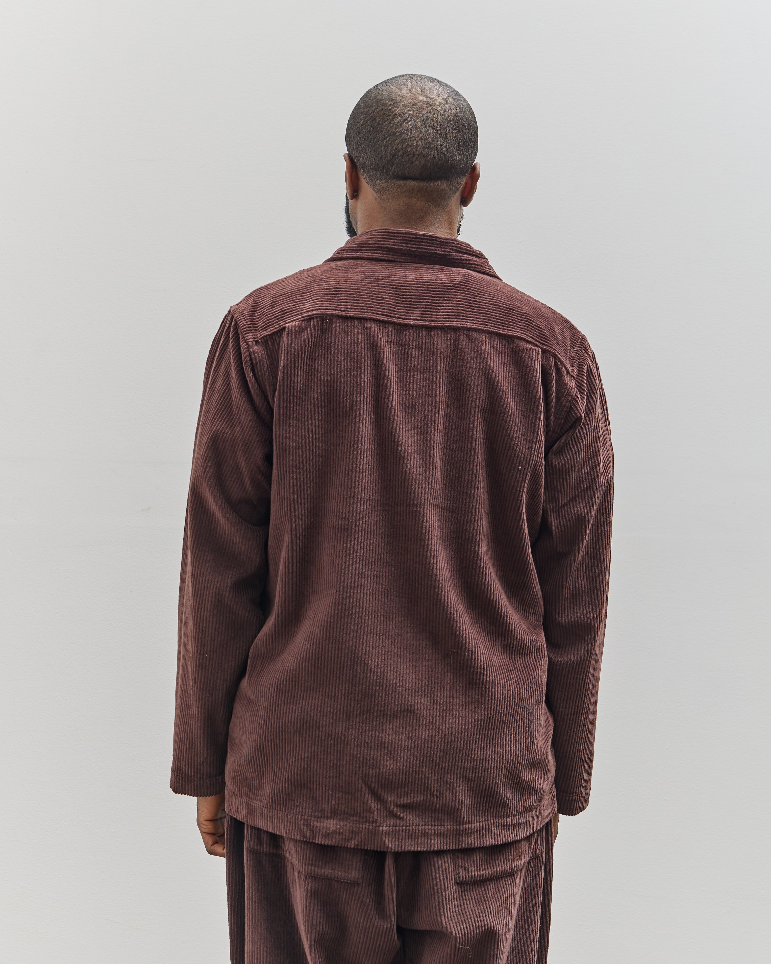 Universal Works Easy Jacket, Rich Brown – Glasswing