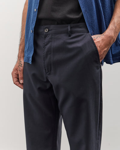 Universal Works 
Military Chino Wool, Navy