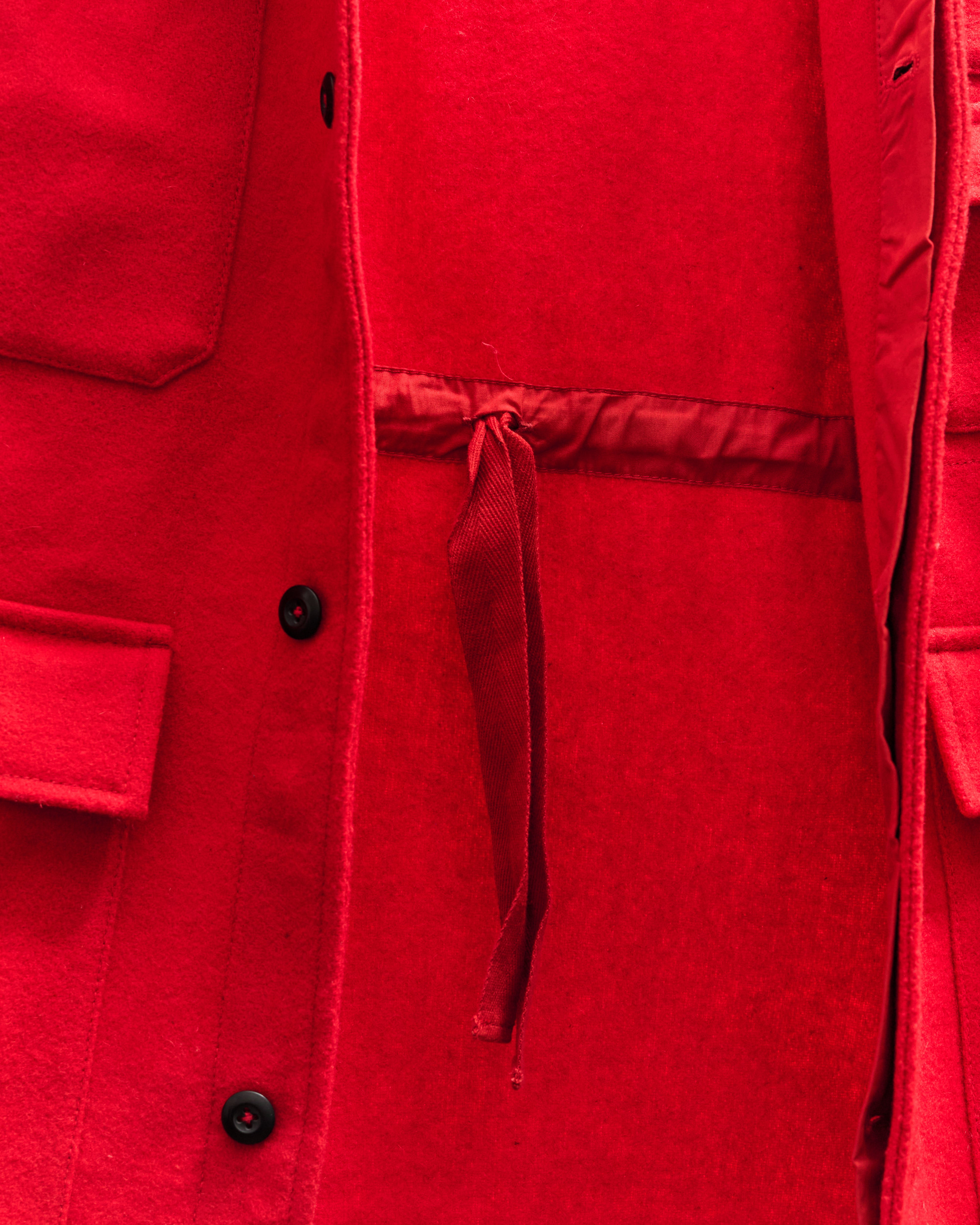 Universal Works Military Fatigue Jacket, Red – Glasswing