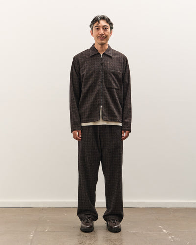 Universal Works Duke Pant, Brown Cedar Check