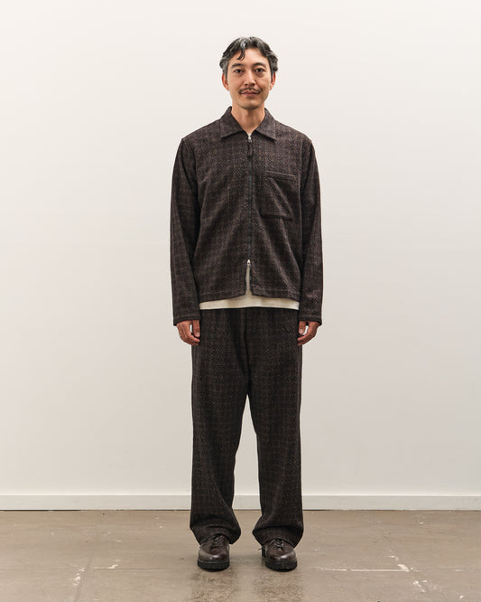 Universal Works Duke Pant, Brown Cedar Check