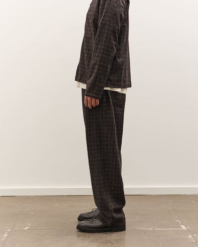 Universal Works Duke Pant, Brown Cedar Check