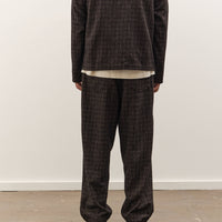 Universal Works Duke Pant, Brown Cedar Check