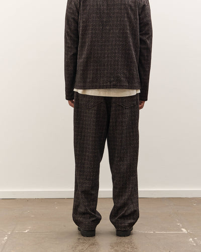 Universal Works Duke Pant, Brown Cedar Check