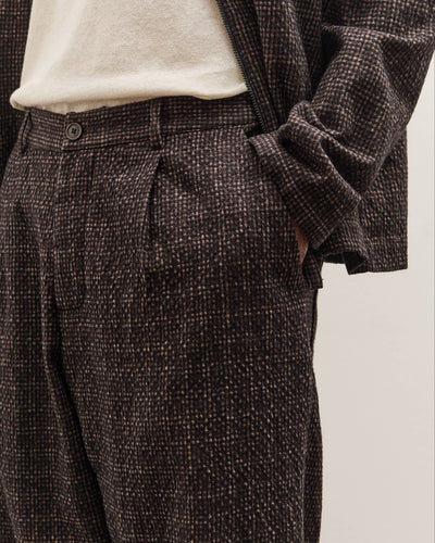 Universal Works Duke Pant, Brown Cedar Check