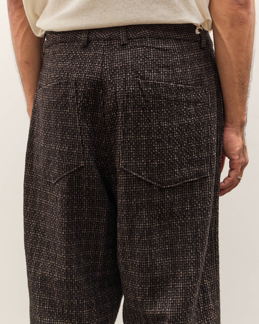 Universal Works Duke Pant, Brown Cedar Check