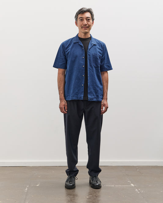Universal Works Road Shirt, Washed Indigo