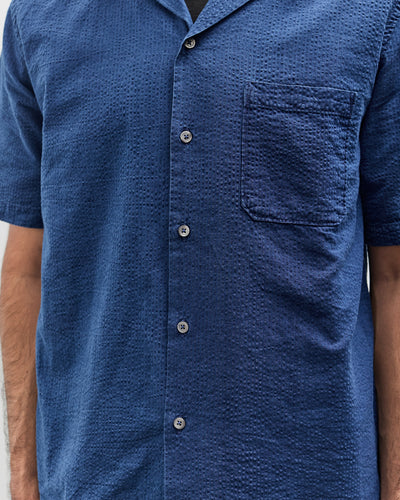 Universal Works Road Shirt, Washed Indigo