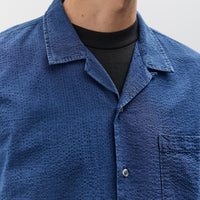 Universal Works Road Shirt, Washed Indigo