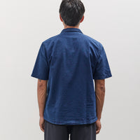 Universal Works Road Shirt, Washed Indigo