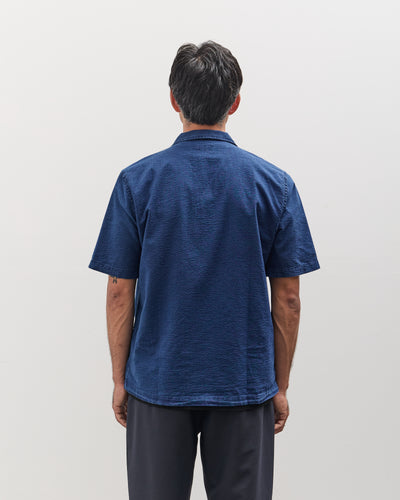 Universal Works Road Shirt, Washed Indigo