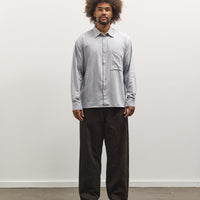 Universal Works Square Pocket Shirt, Sky Blue