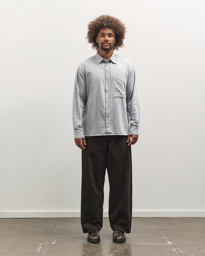 Universal Works Square Pocket Shirt, Sky Blue