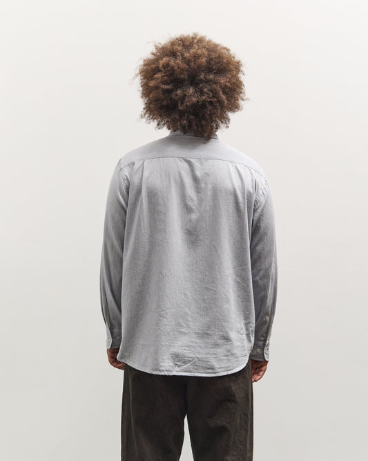 Universal Works Square Pocket Shirt, Sky Blue