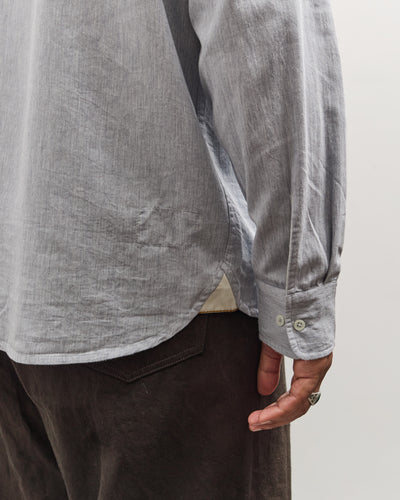 Universal Works Square Pocket Shirt, Sky Blue