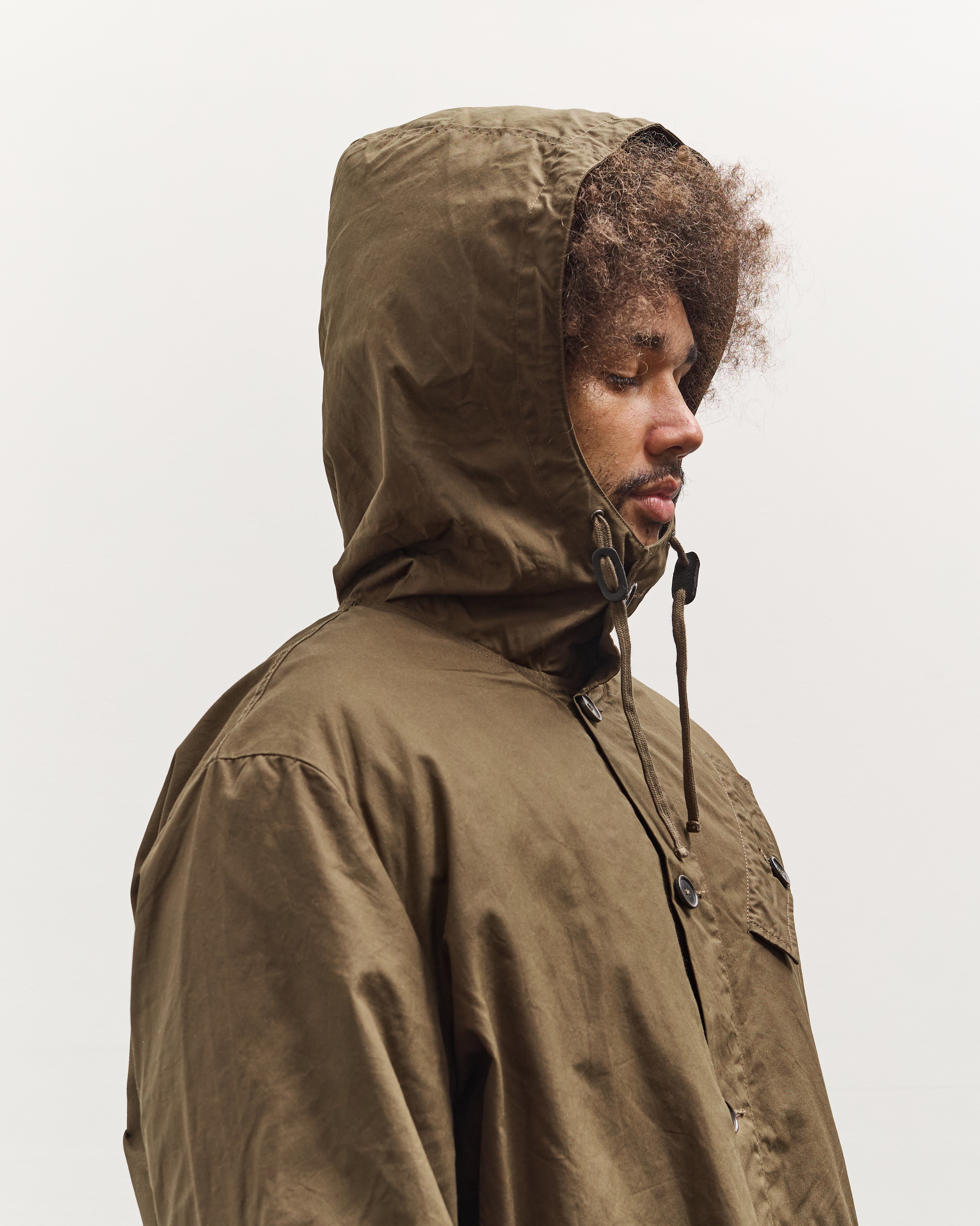 Universal Works Boston Parka, Brown – Glasswing
