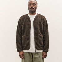 Universal Works Zip Liner Jacket, Brown