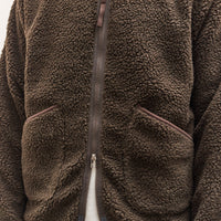 Universal Works Zip Liner Jacket, Brown