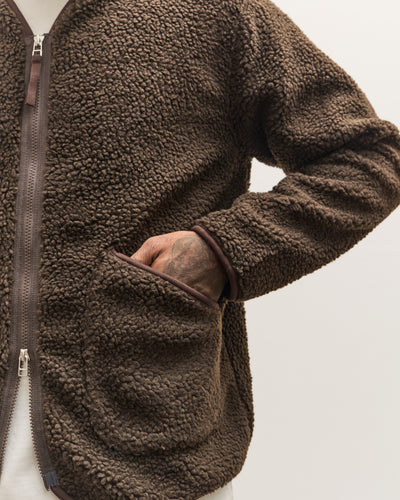 Universal Works Zip Liner Jacket, Brown