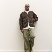 Universal Works Zip Liner Jacket, Brown