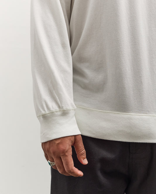 Universal Works Funnel Neck Tee, Ecru