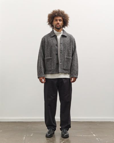 Universal Works Rams Jacket, Grey Marl