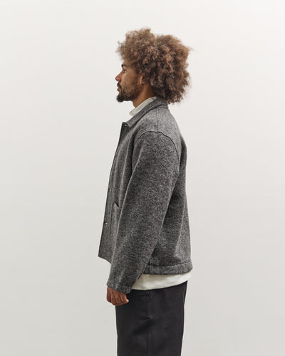 Universal Works Rams Jacket, Grey Marl