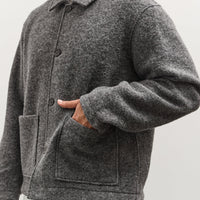 Universal Works Rams Jacket, Grey Marl