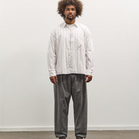 Universal Works Square Pocket Shirt, White