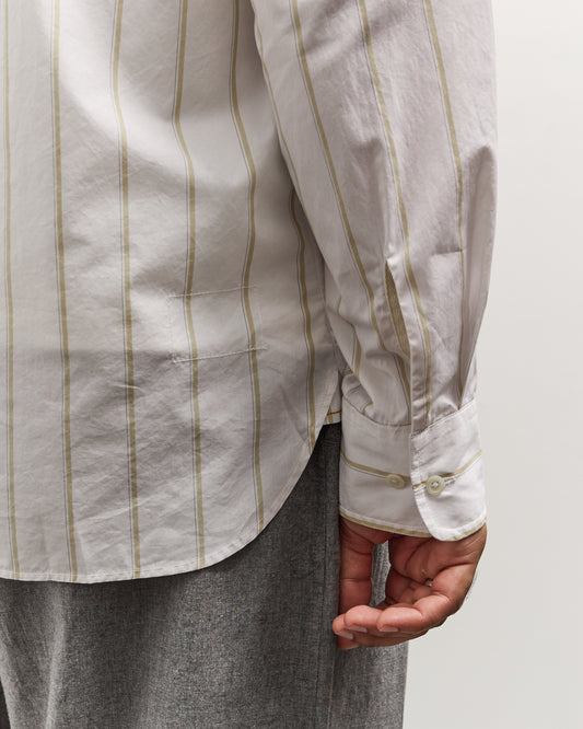 Universal Works Square Pocket Shirt, White