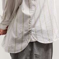 Universal Works Square Pocket Shirt, White