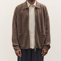 Universal Works Zip Cardigan, Brown