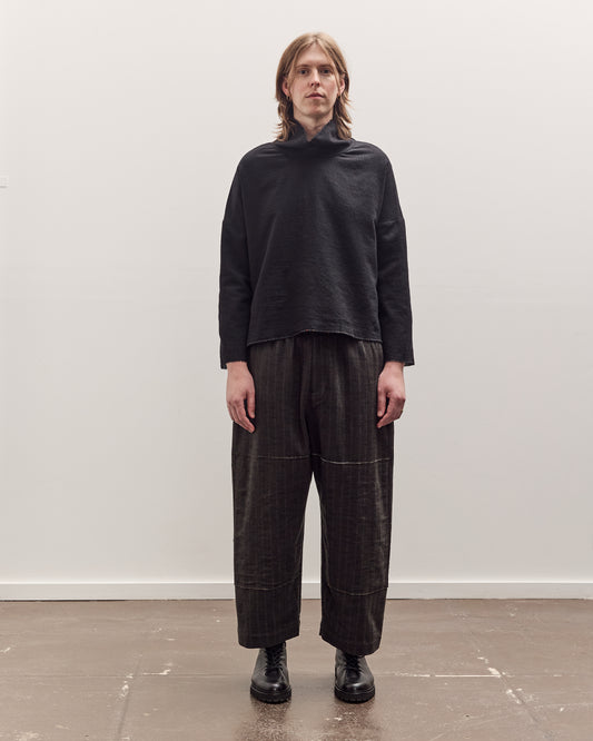 Mathir Trousers Unisex, Striped Wald Green