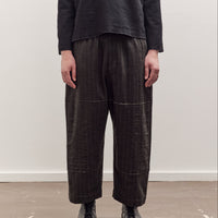 Mathir Trousers Unisex, Striped Wald Green