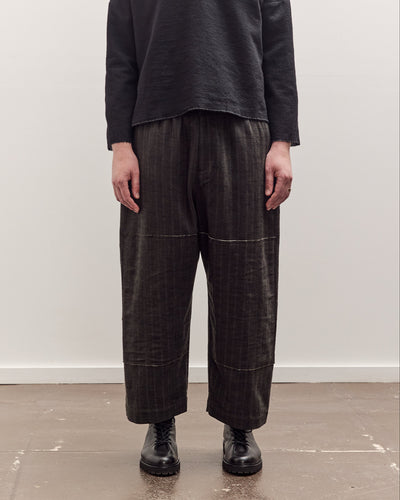 Mathir Trousers Unisex, Striped Wald Green