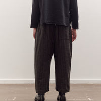 Mathir Trousers Unisex, Striped Wald Green