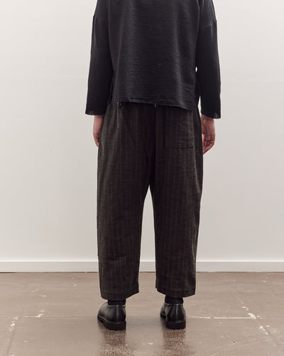 Mathir Trousers Unisex, Striped Wald Green