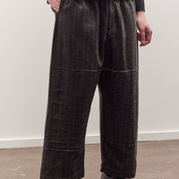 Mathir Trousers Unisex, Striped Wald Green